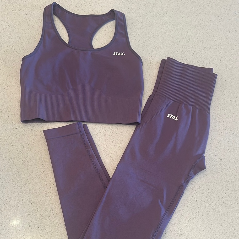 Women's Purple Activewear Set
